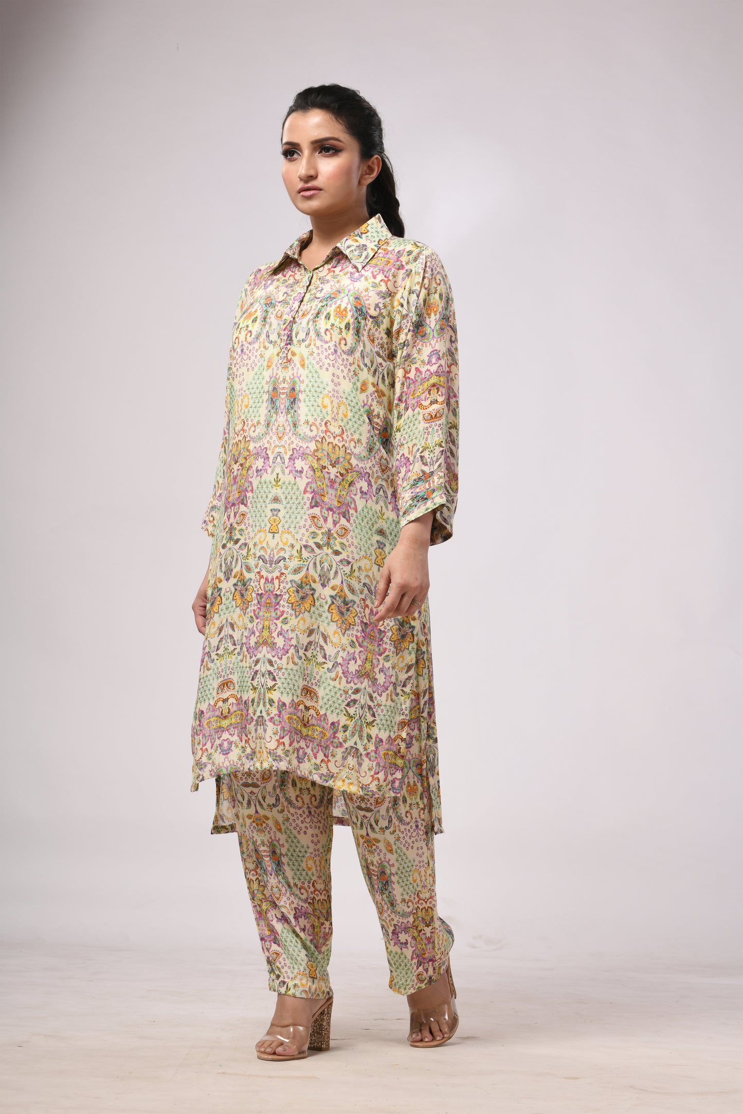 Boteh Kurta C0-ord Set