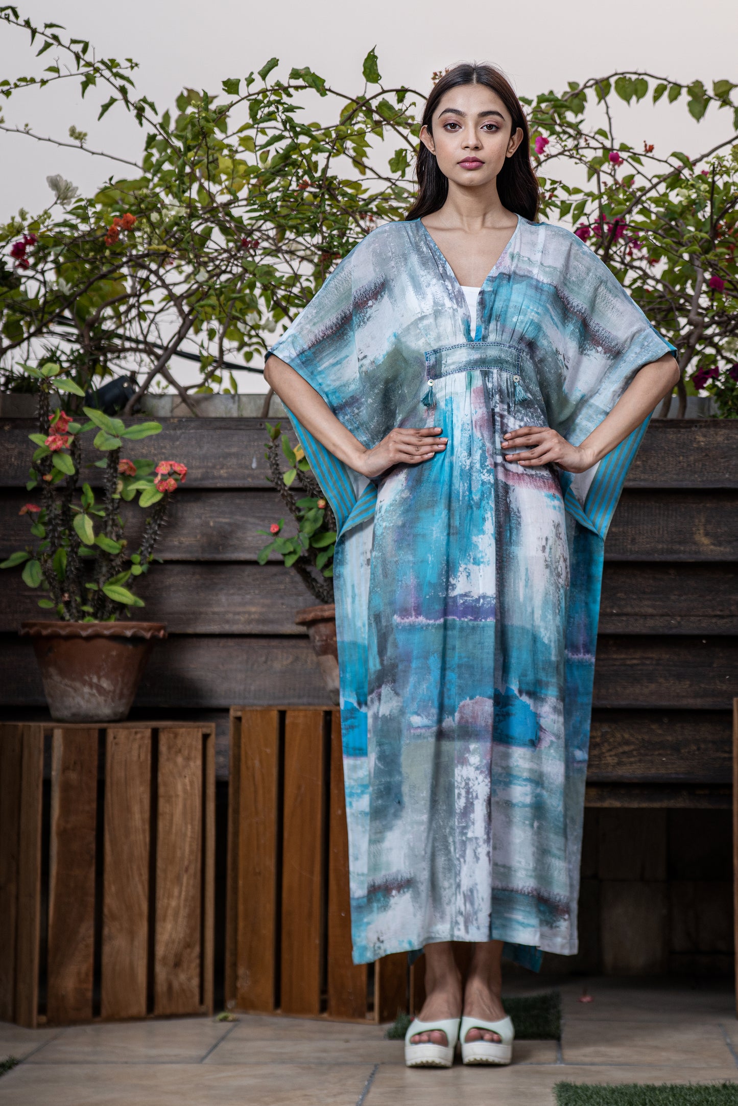 Riviera-Kaftan Dress