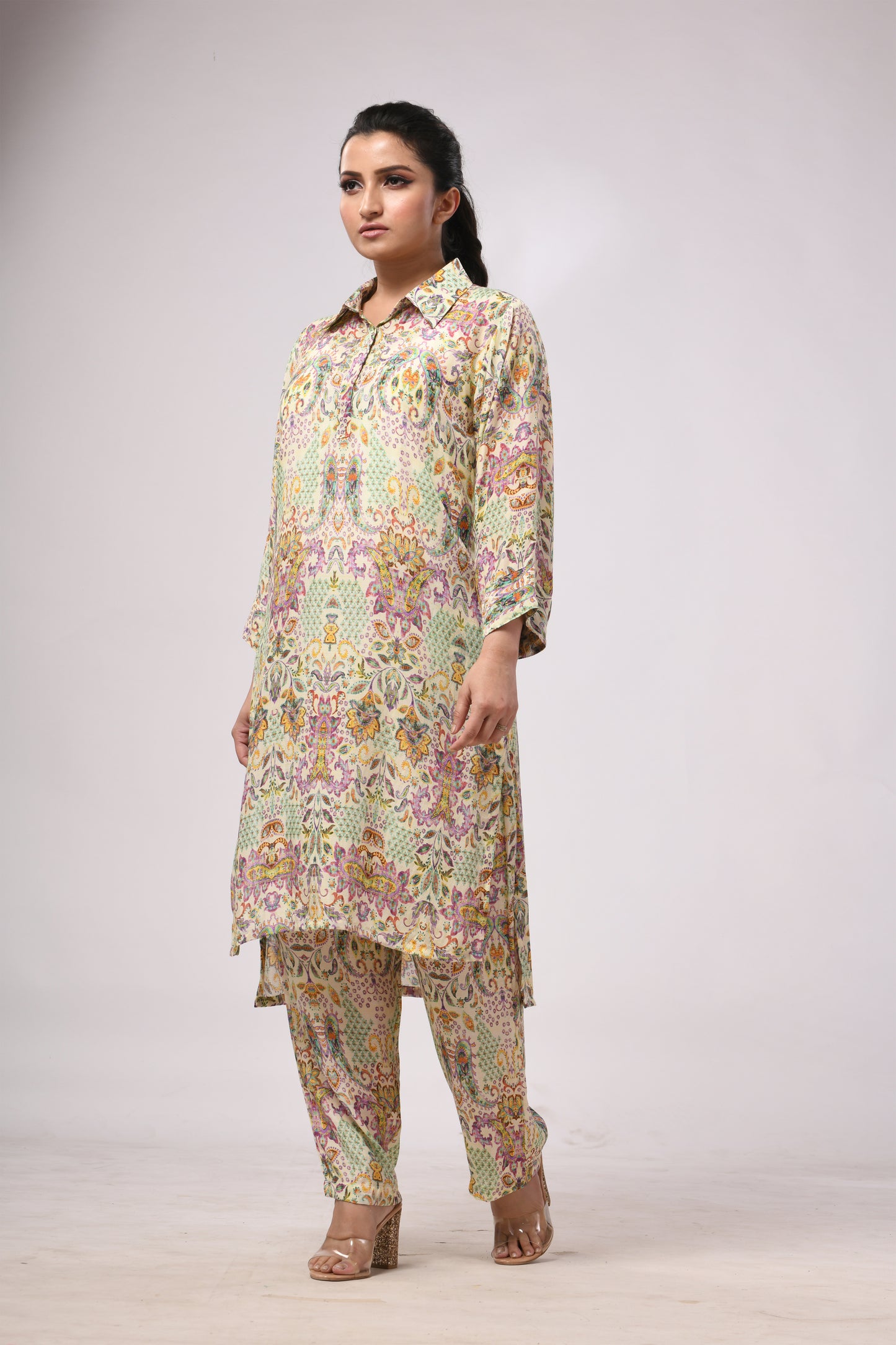 Boteh Long Kurta