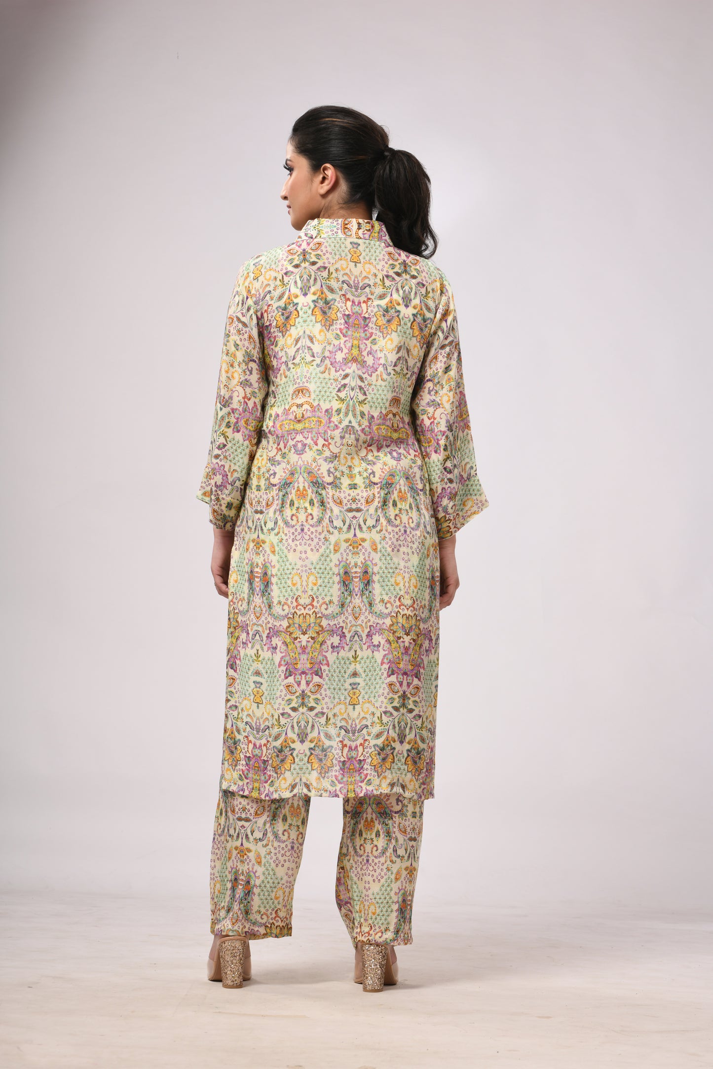 Boteh Long Kurta