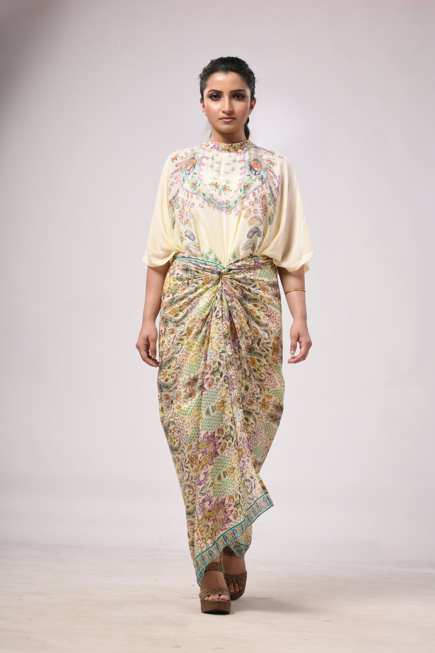 Boteh Kaftan Top