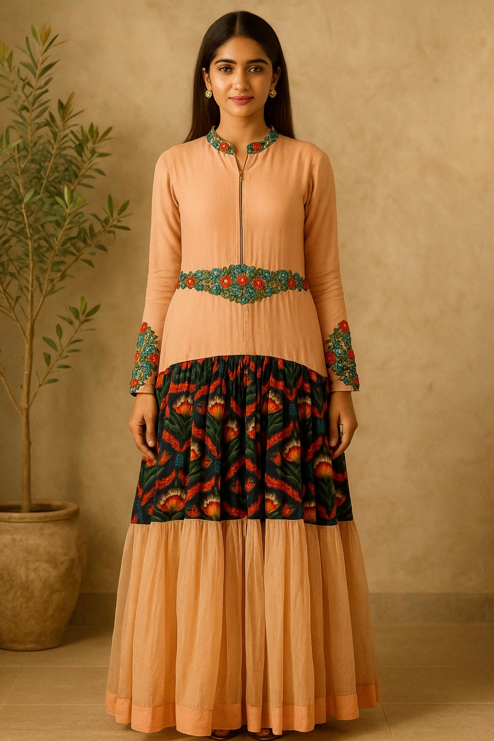 LATIKA LONG DRESS